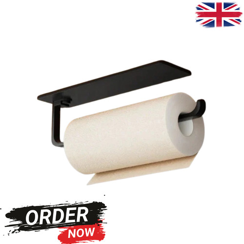 Paper towel holder - towel, under