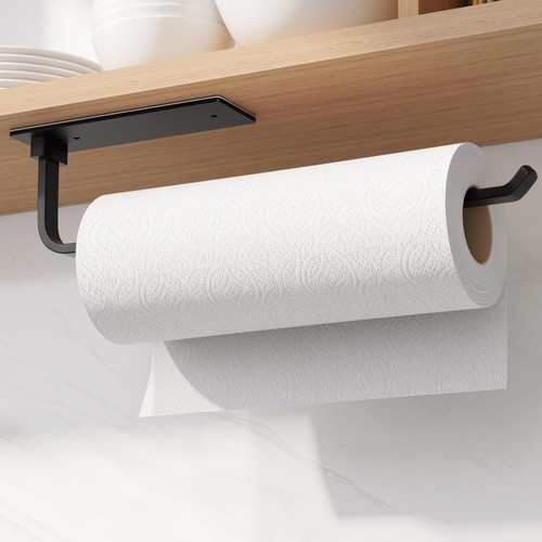 Black kitchen roll holder - kitchen,